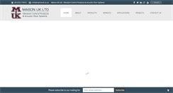 Desktop Screenshot of mason-uk.co.uk